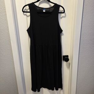 Old Navy Black Tank Dress